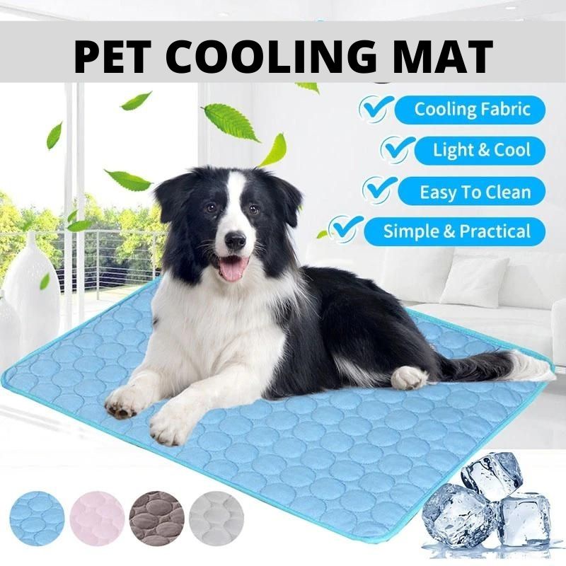 Pet Cooling Pad Mat For Dog Cat Breathable Washable For Small Medium