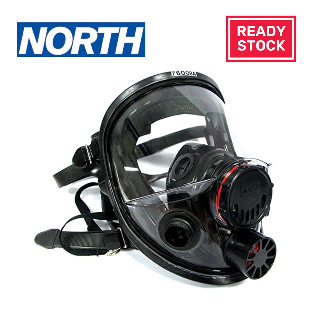 North by Honeywell 7600 Series Full Face Silicone Respirator Shopee