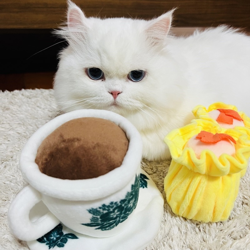 ?Singapore Makan Bell & Crinkle Toy for Pet Cats