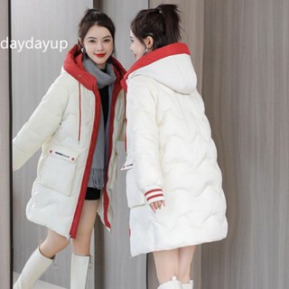 2024 Long Down Parka Snow Coat Women's Korean Fashion Thicken Winter Hooded  Loose Puffer Jacket Female Windproof Warm Outwear