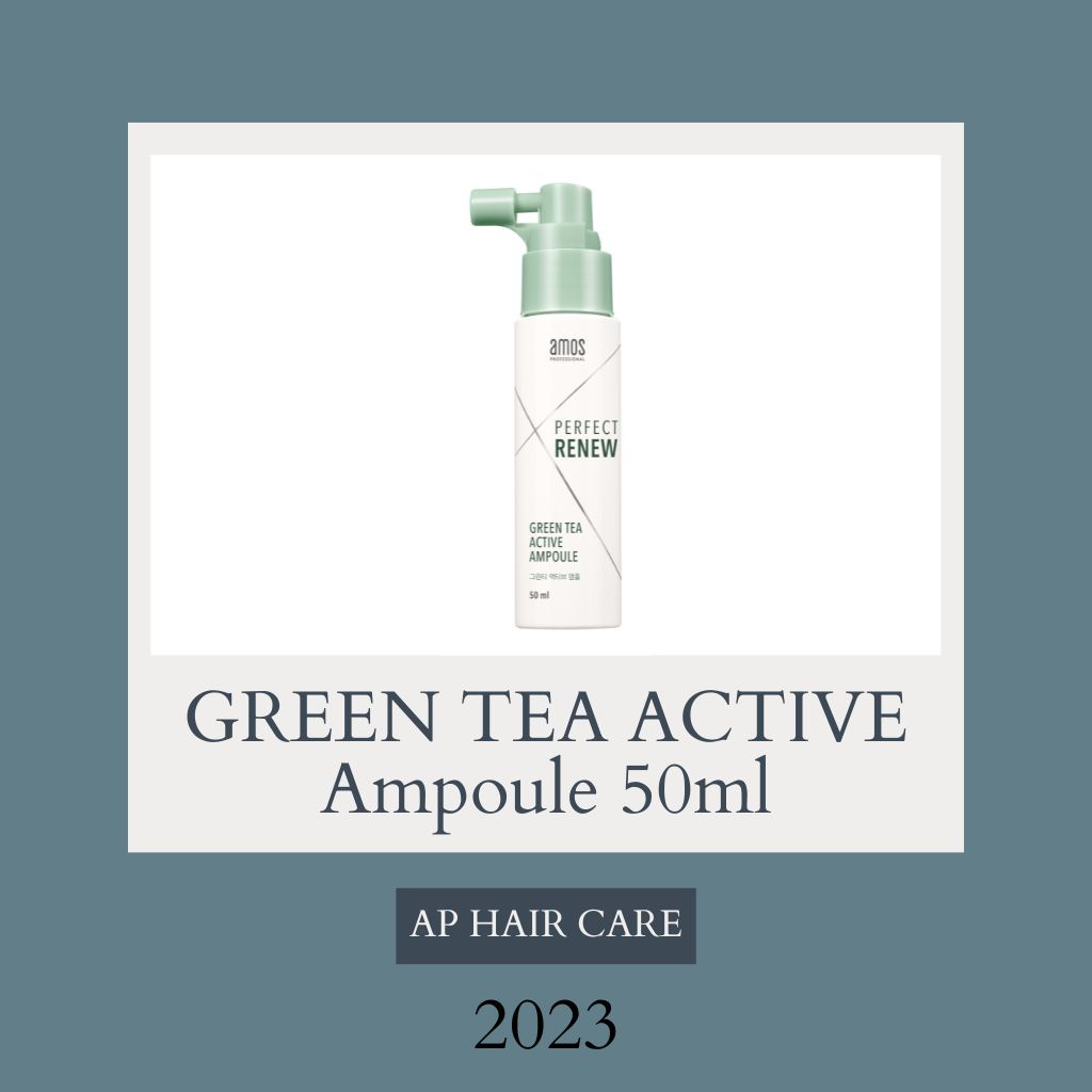 AMOS GREEN TEA ACTIVE AMPOULE 50ML VERY FAST SELLING Antiaging Anti