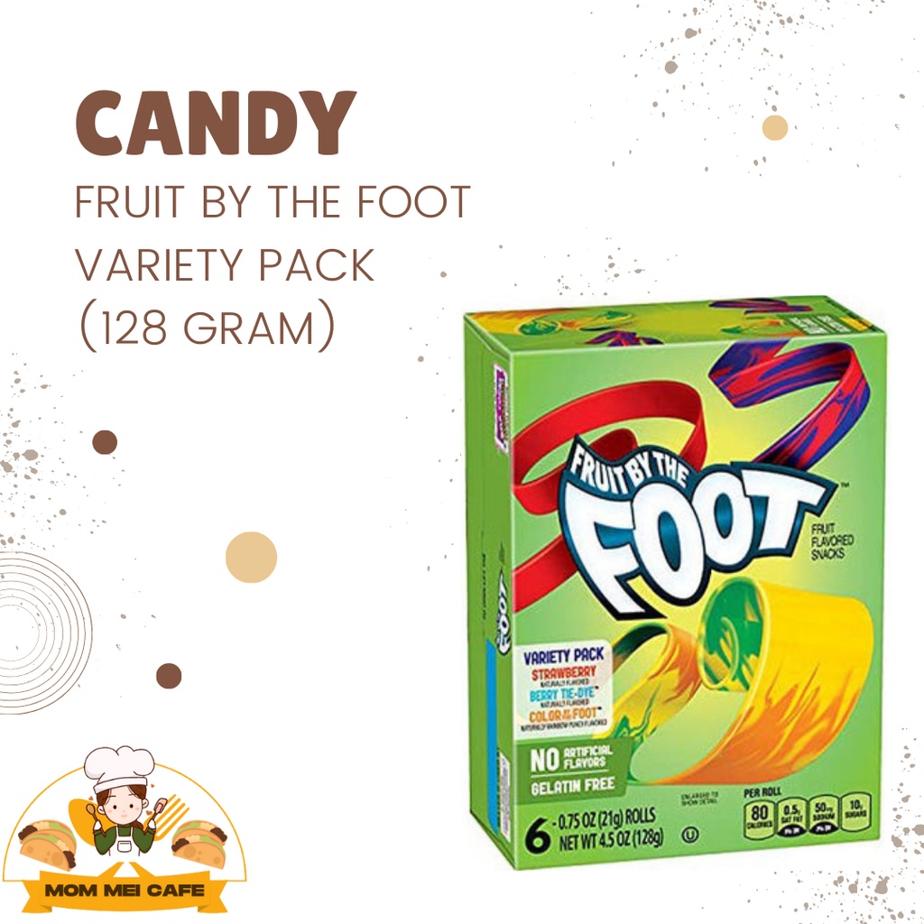 Fruit CANDY by THE FOOT VARIETY PACK CANDY Shopee Singapore