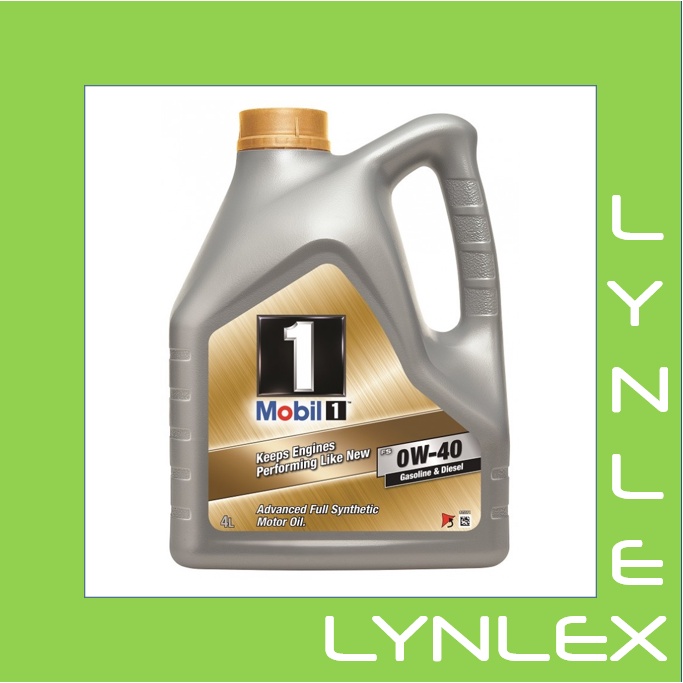 MOBIL 1 FS 0W-40 (Europe) 4 Litre | Shopee Singapore