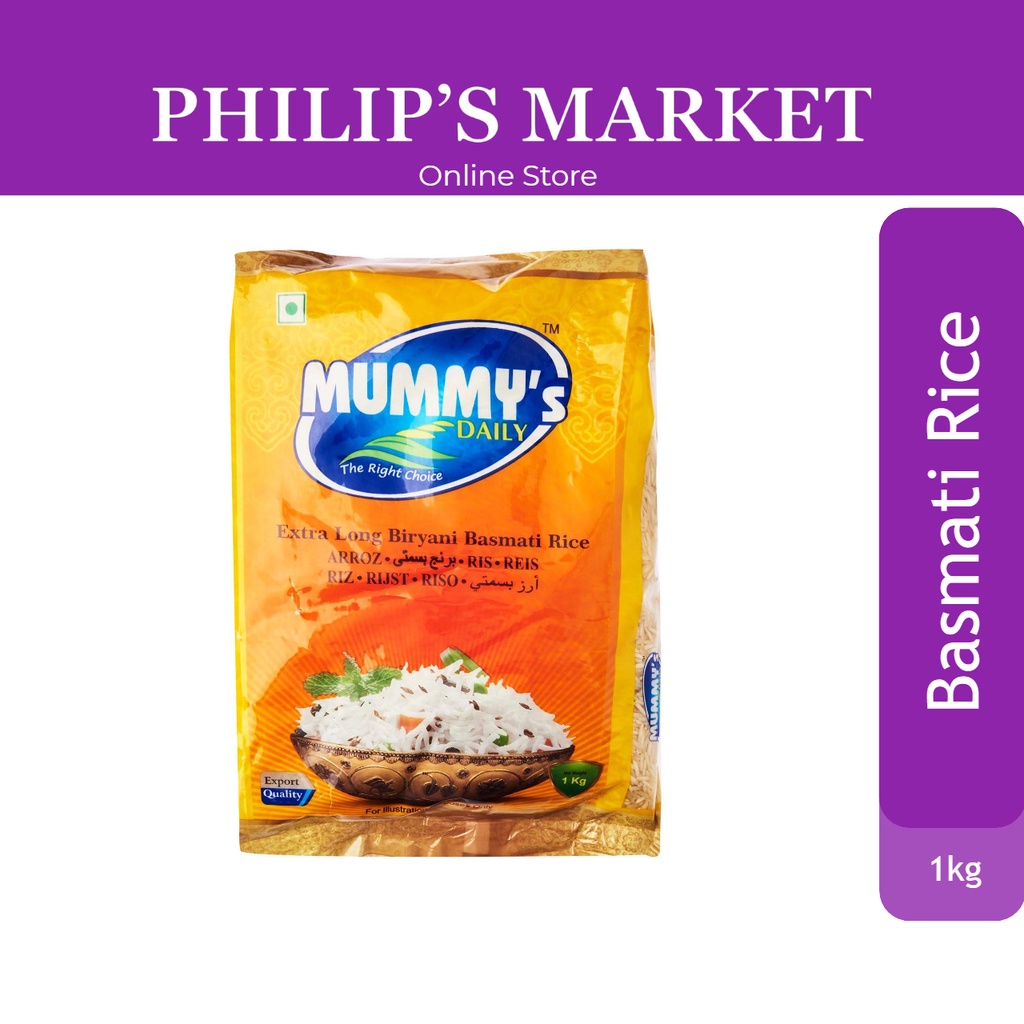 Mummys Daily Basmati Rice By Sri Ambikas 1kg Shopee Singapore