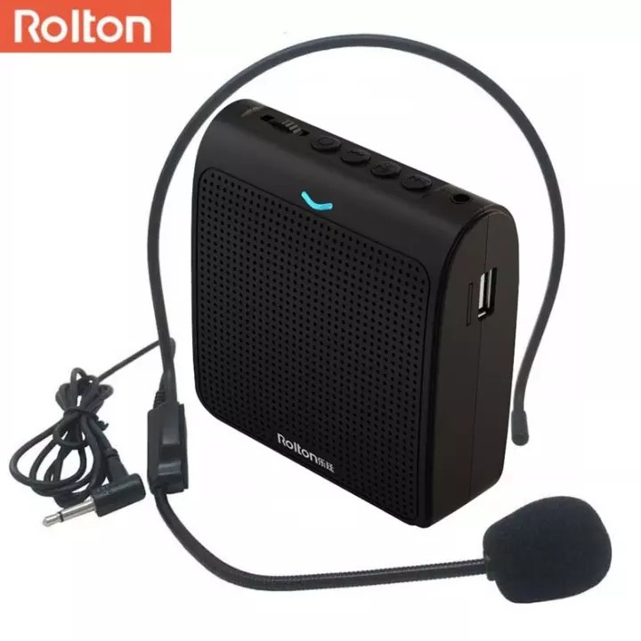 Rolton K100 Portable Loud Speaker Mini Voice Amplifier Microphone Tour ...