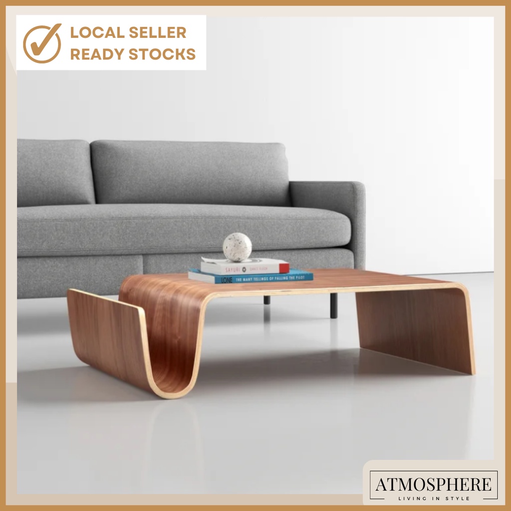 [SG Seller] Modern Minimalist Wooden Coffee Table Shopee Singapore