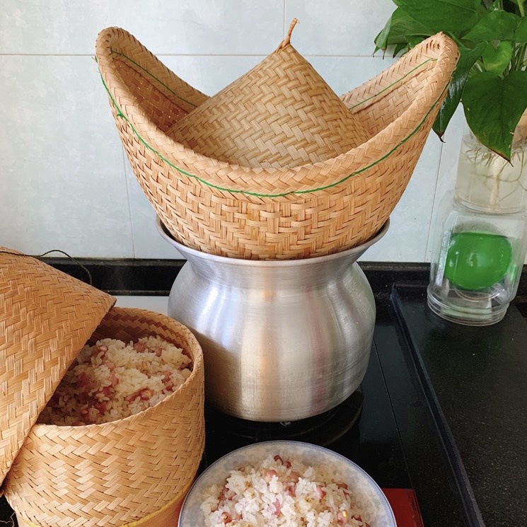 Premium Laos Genuine Sticky Rice Steamer Set | Shopee Singapore