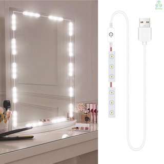 Led Vanity Mirror Lights, Hollywood Style Vanity Make Up Light, 10ft Ultra  Bright White LED, Dimmable Touch Control Lights Strip, for Makeup Vanity  Table & Bathroom Mirror, Mirror Not Included 