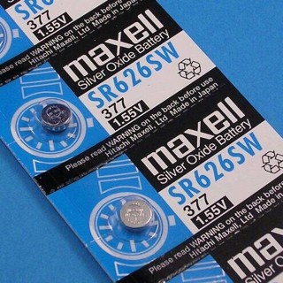 Wbs Original Maxell Watch Battery SR626 SR LR 626 SR626SW Quality Watch ...