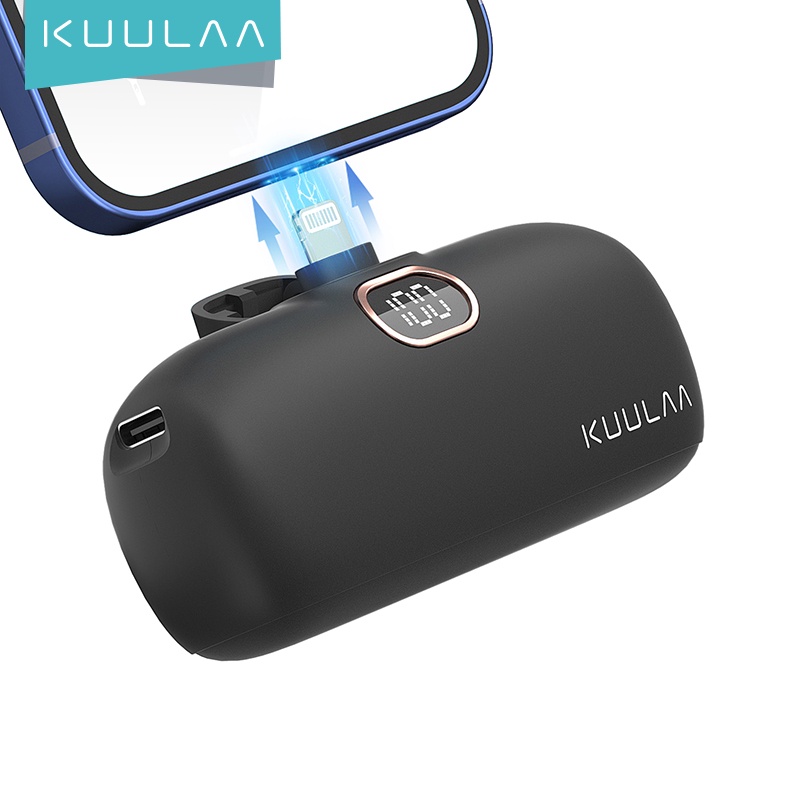 KUULAA Mini PD 18W 20W Power Bank 5000mah Portable Charger External ...
