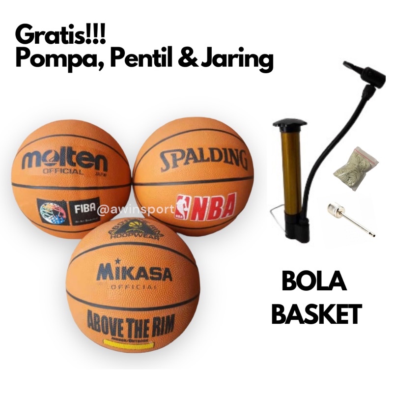 Basketball (FREE Nipple, Net & Pump) Shopee Singapore