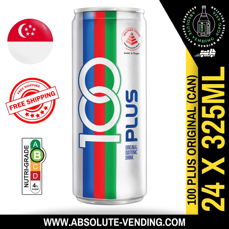 F&N 100 Plus 325ML X 24 (CAN) | Shopee Singapore