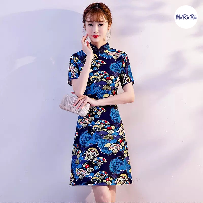 [SG InStock] 2025 Newest A Line Modern Style CheongSam. Qipao★CNY★Traditional★Dress★Elegant★Fast