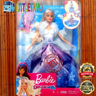 Princesa Barbie Dreamtopia 2 En 1 Sirena Mattel