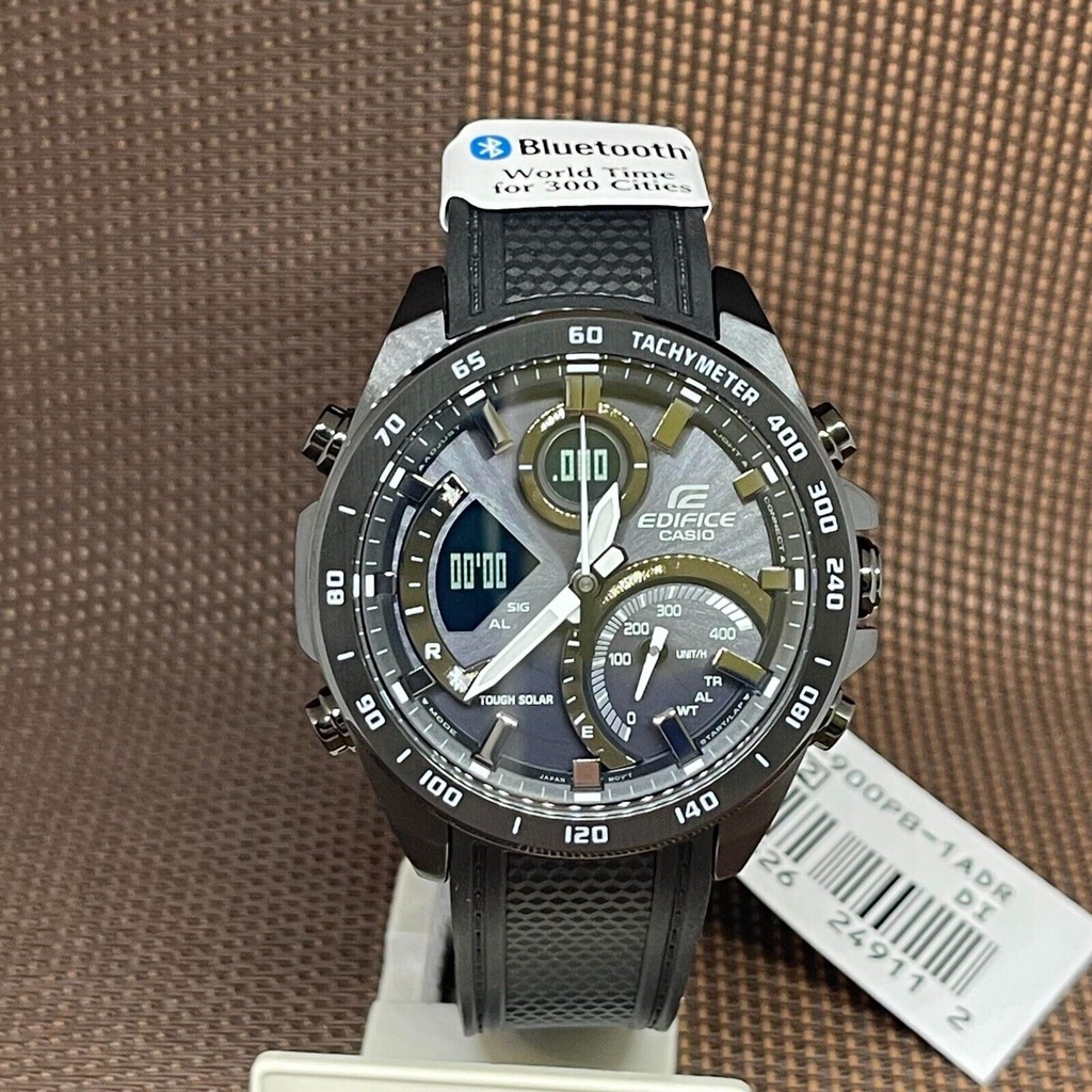 Casio Edifice ECB-900PB-1A Chronograph Smartphone Link Bluetooth Men ...
