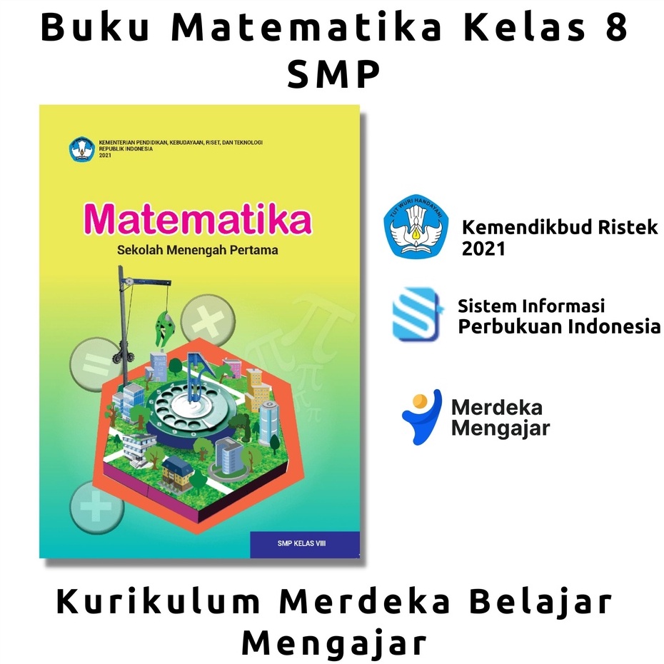 Student Package Book Of Mathematics Textbook Grade 8 VIII Junior High ...