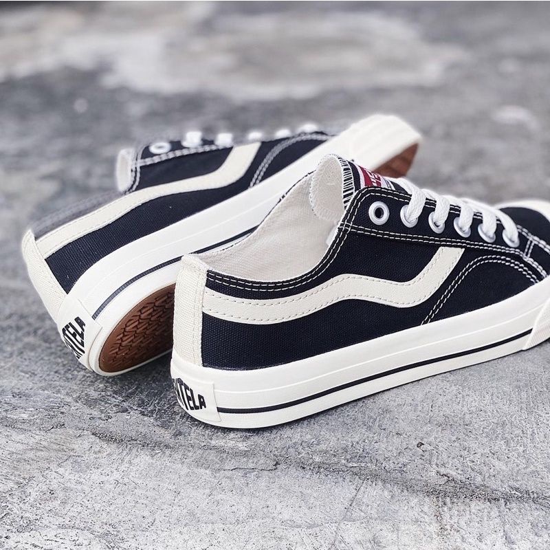 Sepatu Ventela Public Low Black Natural Original Jaminan Uang Kembali - Gambar 4