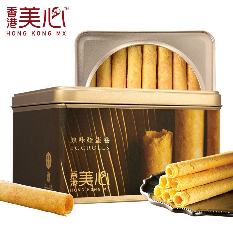(36 Egg Roll Tin Can) Hong Kong Brand Maxim Mei Xin Meixin MX Original ...