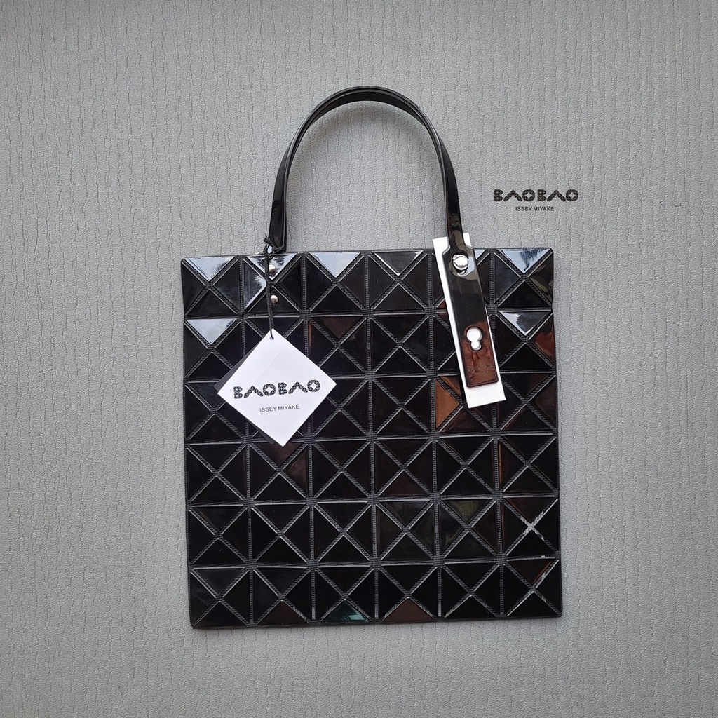 BAO BAO ISSEY MIYAKE Lucent Tote Bag 6x6 Basic | Shopee Singapore
