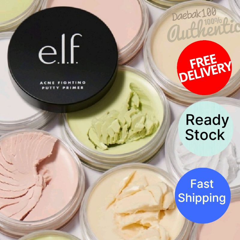 SG Instock! Elf Poreless / Matte / Luminous Putty Primer e.l.f