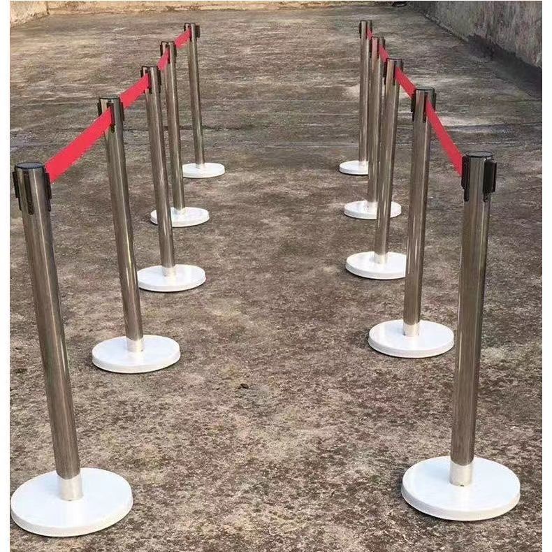 Isolation Belt Contraction Band One-Meter Line Railing Fence Steel Bank ...
