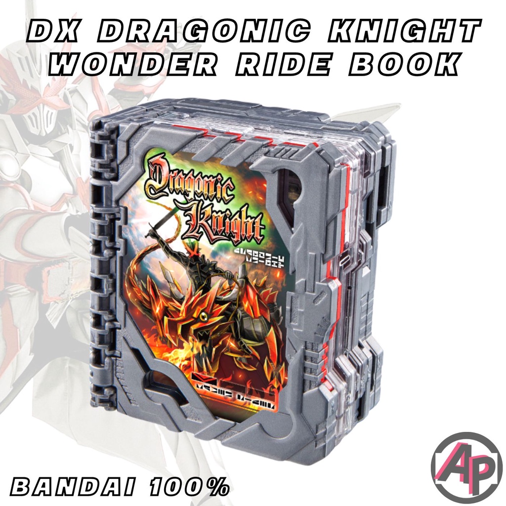 DX Dragonic Knight Wonder Ride Book [Wonder Kamen Rider Saber] | Shopee ...