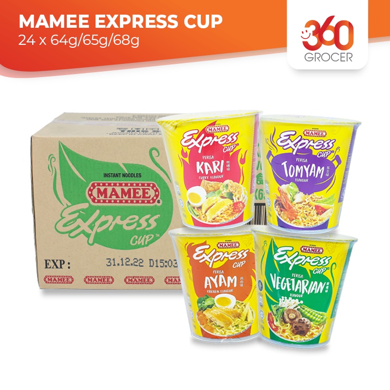 MAMEE EXPRESS CUP NOODLE - 24 x 64g/65g/68g | Shopee Singapore