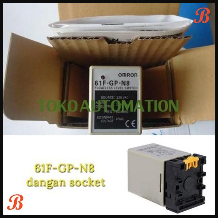 61f-gp-n8 61F-GP 220V DPDT Liquid Level Controller dangan socket PW32 ...