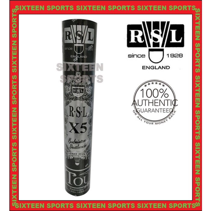 RSL Shuttlecock X5 Tourney (Speed 77) | Shopee Singapore
