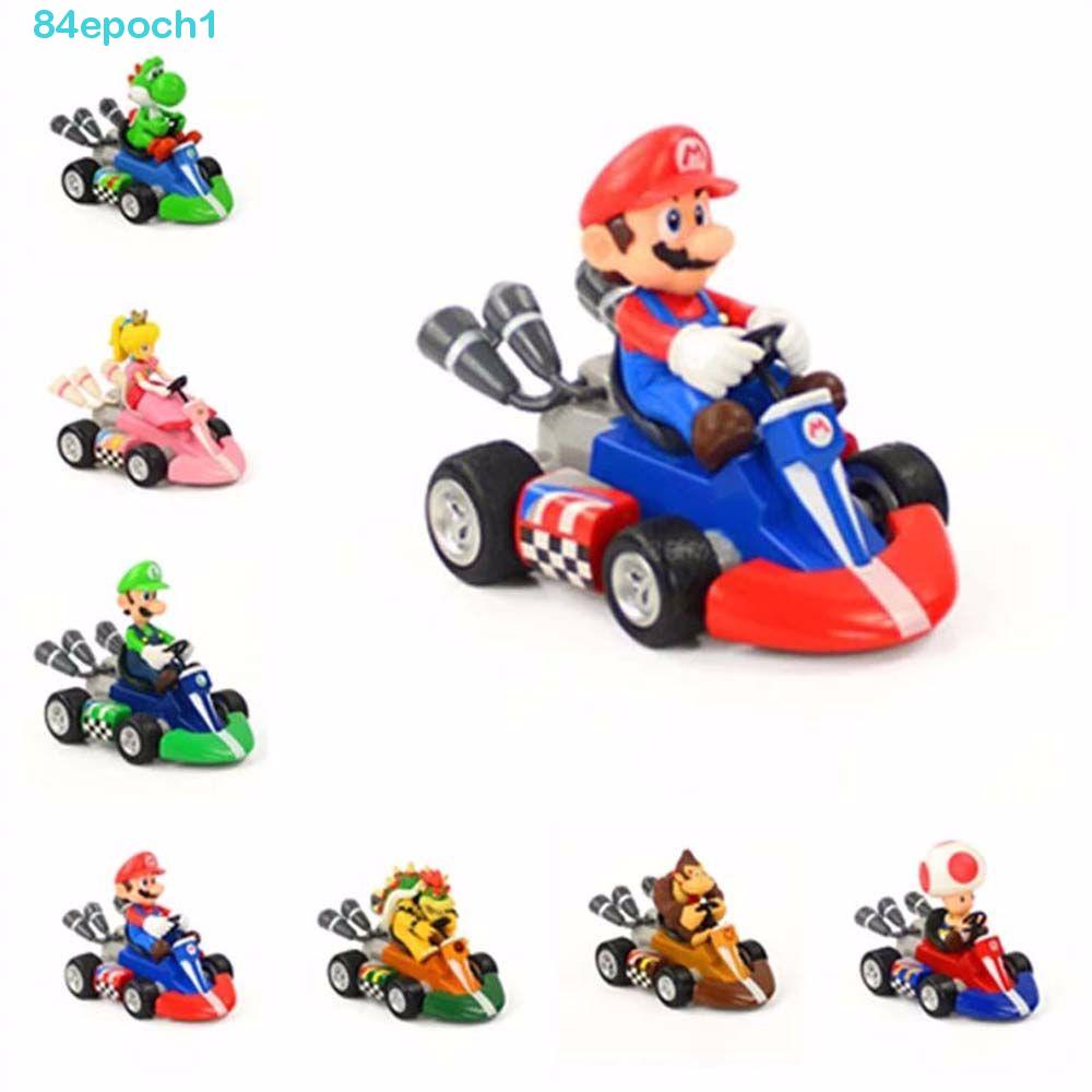 [READY STOCK] Super Mario Anime Kart Pull Back Cars Creative Dragon Toy ...