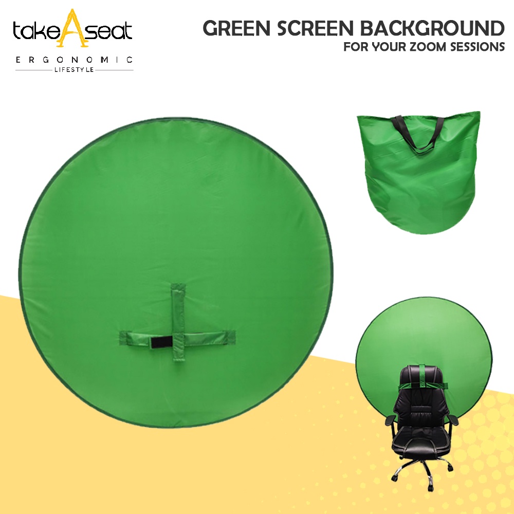 Foldable Green Screen Background ★ Photography ★ For Zoom Background ...