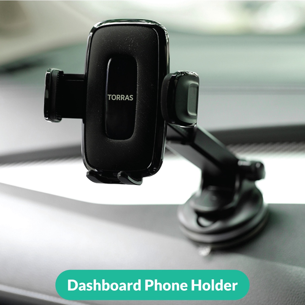 Premium Dashboard & Windscreen Car Phone Holder (ENZO X TORRAS