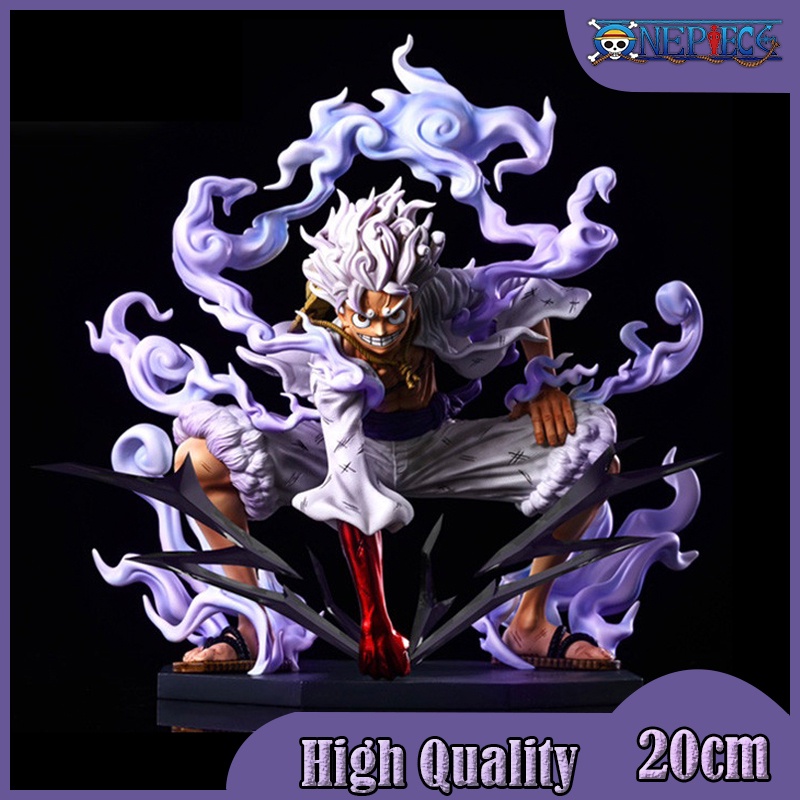 One Piece Anime Figure Toy pour enfants, Cutes D Luffy Gear 5, Rains