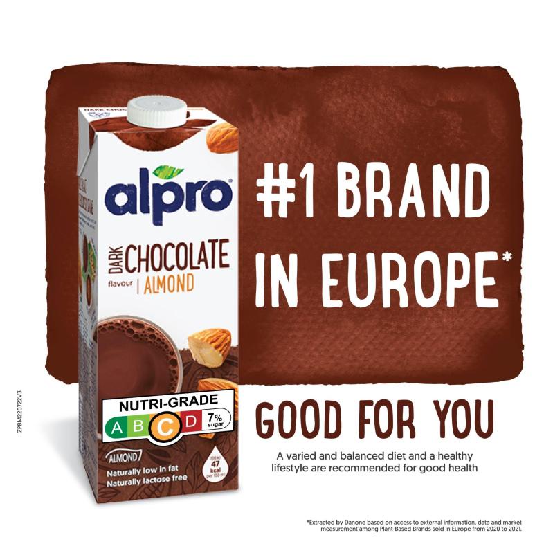 Alpro Almond Milk Dark Chocolate Shopee Singapore