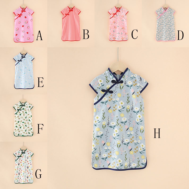 Wavlynn Retro Khaki Print Cotton Cheongsam Dress Sleeveless For Modern Women Vintage Inspired Summer Wear main image 0