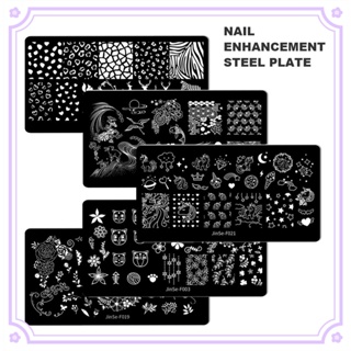  Biutee Nail Stamping Plate Nails Art Stamper Kit Stamp Template  Silicone Jelly Stencil Nail Printer Design Flower Line French Tip Tool  Supplies, Stamper, Scraper, Storage Bag, Box, Gift Set 16 pcs 