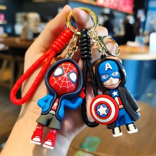 Marvel Faces Lanyard with Captain America Shield