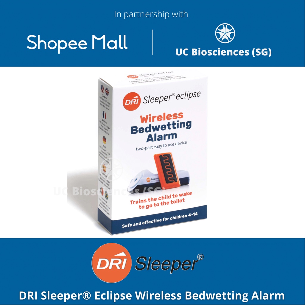 DRI Sleeper® Eclipse Wireless Bedwetting Alarm Shopee Singapore