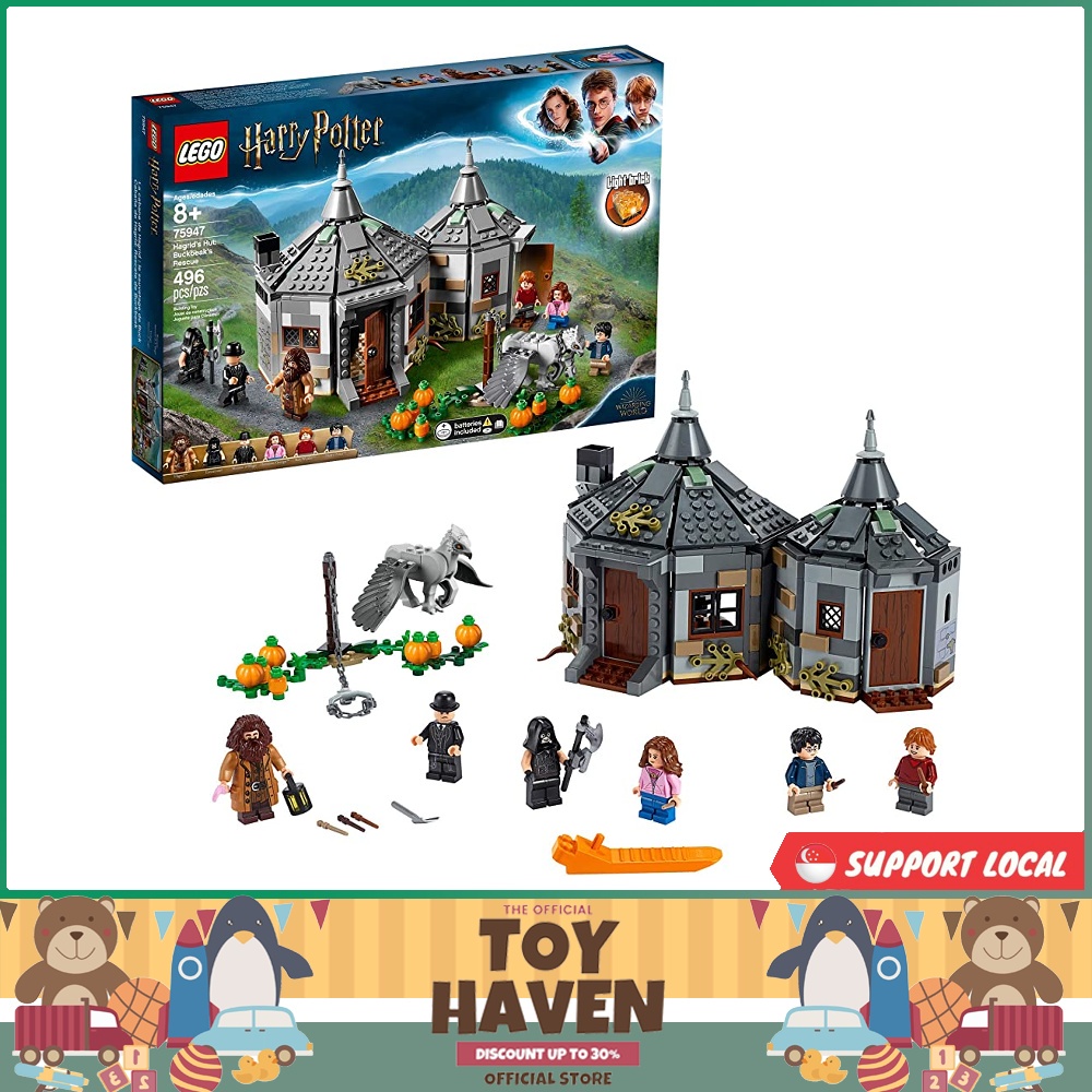 [sgstock] LEGO Harry Potter Hagrid's Hut: Buckbeak's Rescue 75947 Toy ...