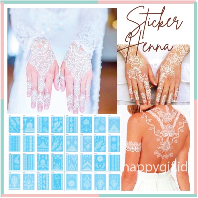 Temporary Henna Tattoo Instant Tattoo Henna Bridal Tattoo KU029