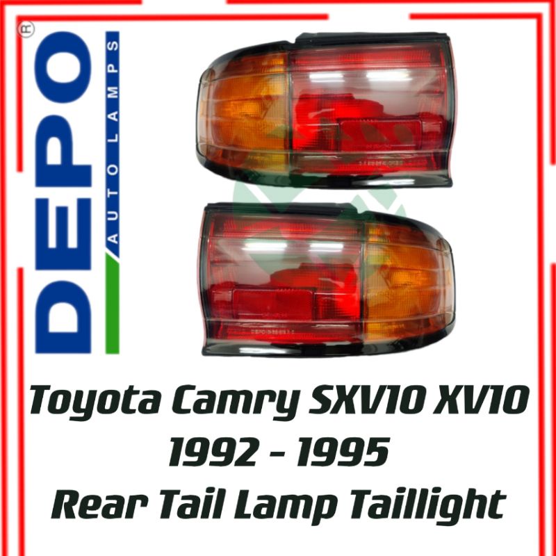 Toyota Camry SXV10 XV10 Pre-Facelift Rear Tail Lamp Taillight 1992 1993 ...