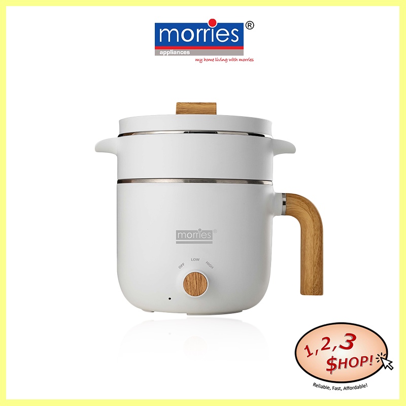 Morries 1.5L Multi Function Cooker MS150MFC | Shopee Singapore