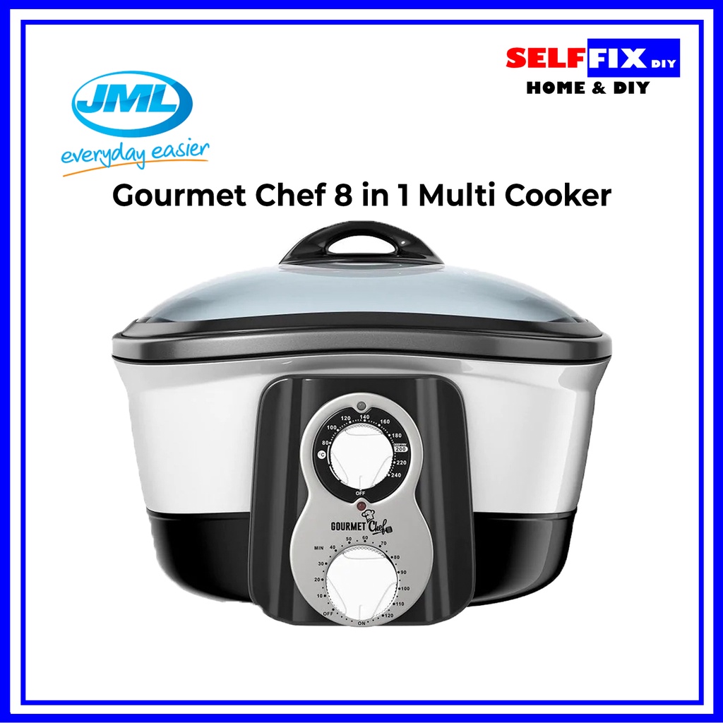 JML Gourmet Chef 8 in 1 Multi Cooker Shopee Singapore