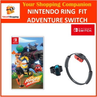 RING FIT ADVENTURE SET WITH RING-CON AND LEG STRAP