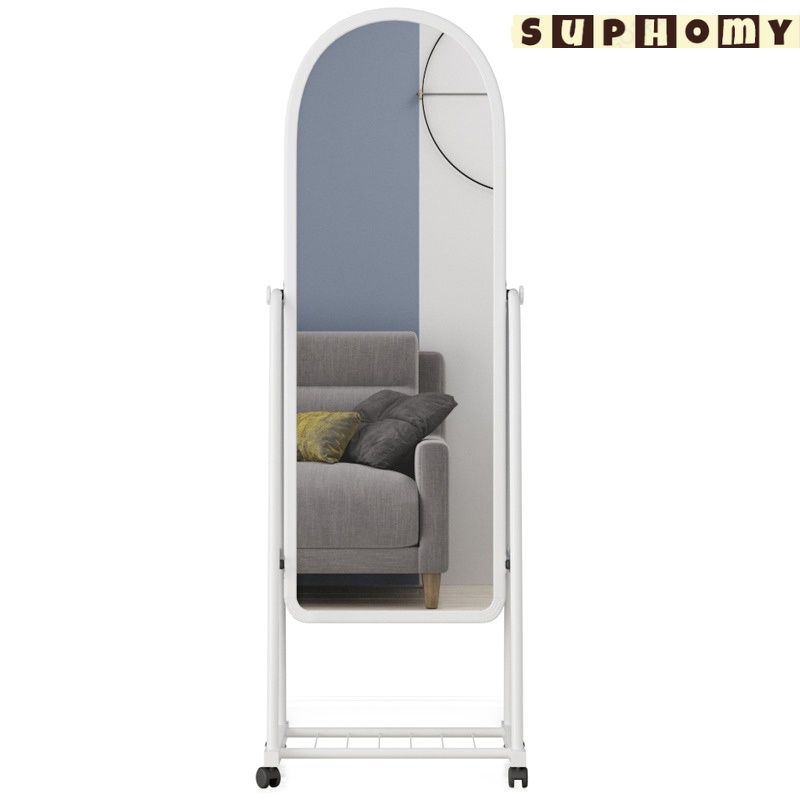 💖SG local stock💖Full body mirror Standing mirror with storage Stand