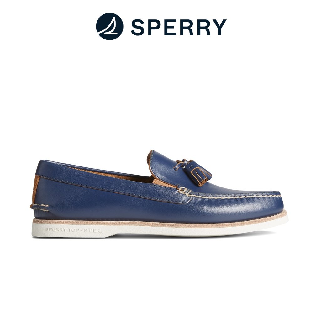 Sperry Men's Authentic Original Tassel Loafer Navy Blue (STS23964