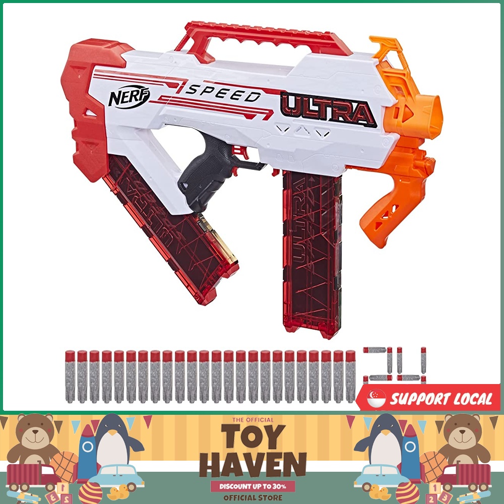 [sgstock] NERF Ultra Speed Fully Motorized Blaster, Fastest Firing Nerf ...