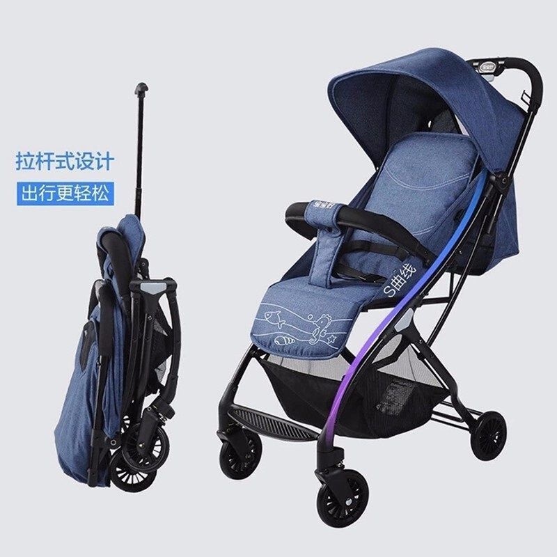 Foldable Stroller New Born Cabin Size Baby Stroller Compact LightWeight ...