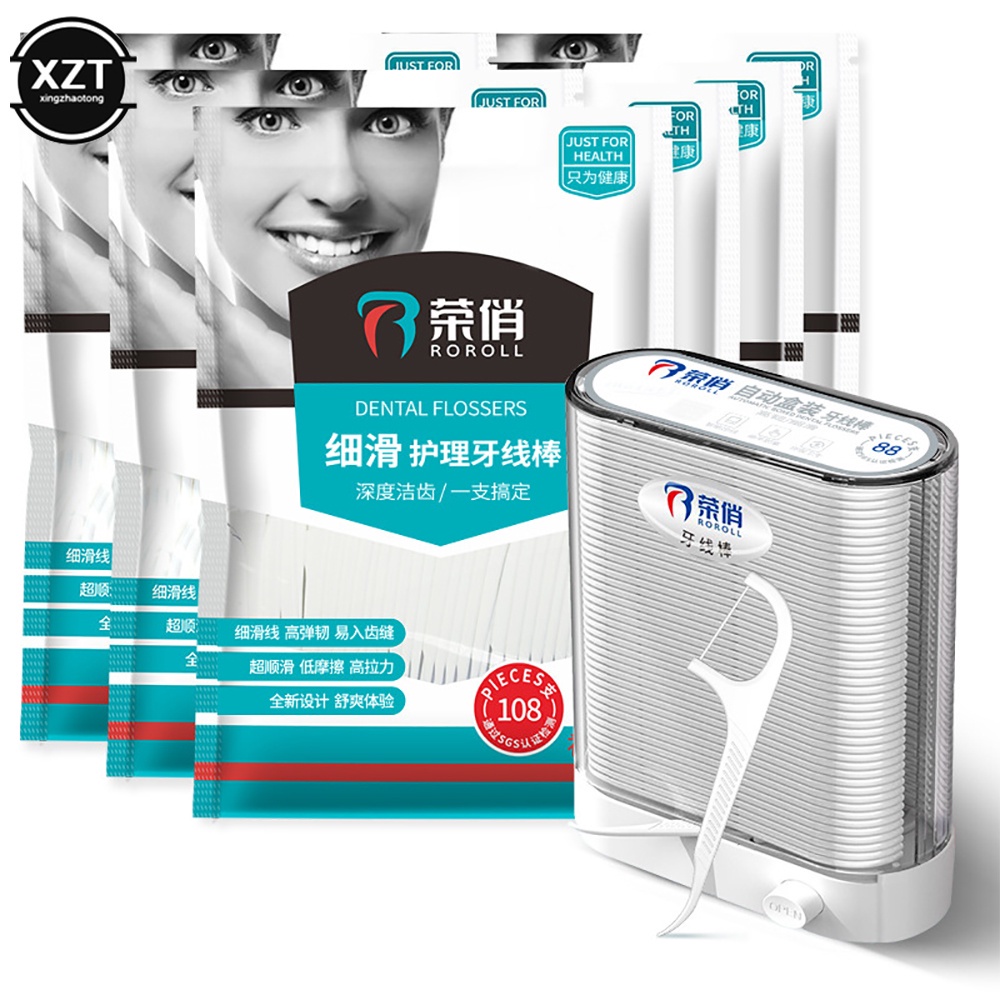 Dental Floss Stick Dental Floss Box High Polymer Sleek Dental Floss