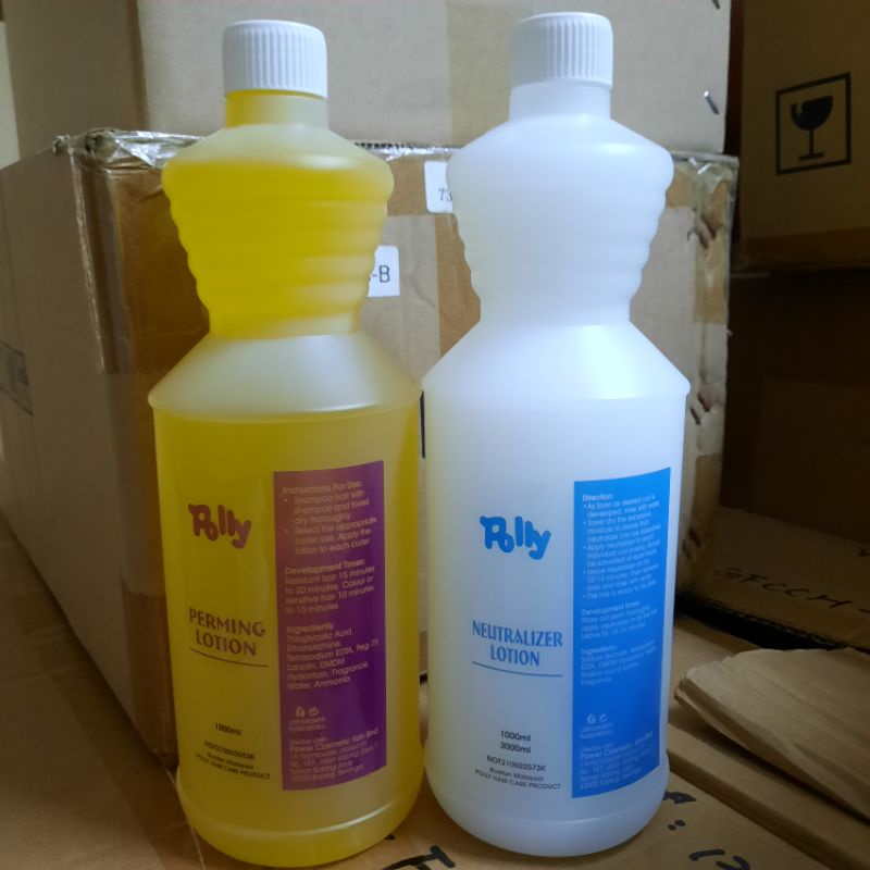 Polly Perming Lotion+Neutalizer (1 SET) | Shopee Singapore